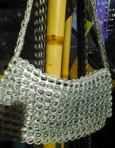 Bag made of aluminum can tabs!
